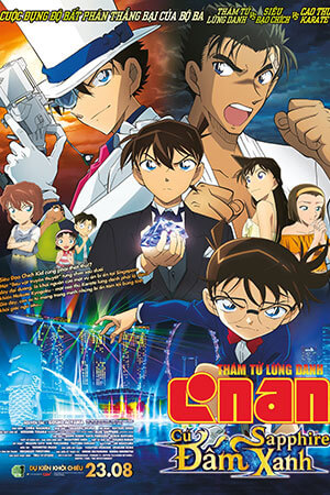 Thám Tử Lừng Danh Conan 23: Cú Đấm Sapphire Xanh (Lồng Tiếng) - Detective Conan Movie 23: The Fist of Blue Sapphire