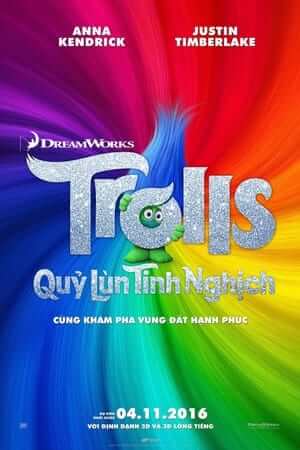 Quỷ Lùn Tinh Nghịch (Lồng Tiếng) - Trolls 2016