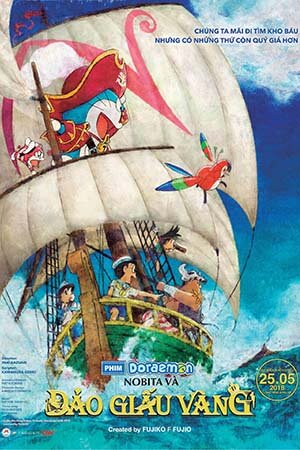 Doraemon: Nobita Và Đảo Giấu Vàng (Lồng Tiếng) - Doraemon Movie 38: Nobita's Treasure Island