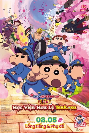 Shin - Cậu Bé Bút Chì 29: Bí Ẩn! Học Viện Hoa Lệ Tenkasu - Crayon Shin-chan: Nazo Meki! Hana no Tenkasu Gakuen