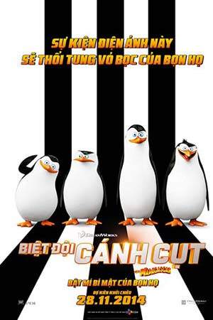 Biệt Đội Cánh Cụt Vùng Madagascar (Lồng Tiếng) - Penguins of Madagascar